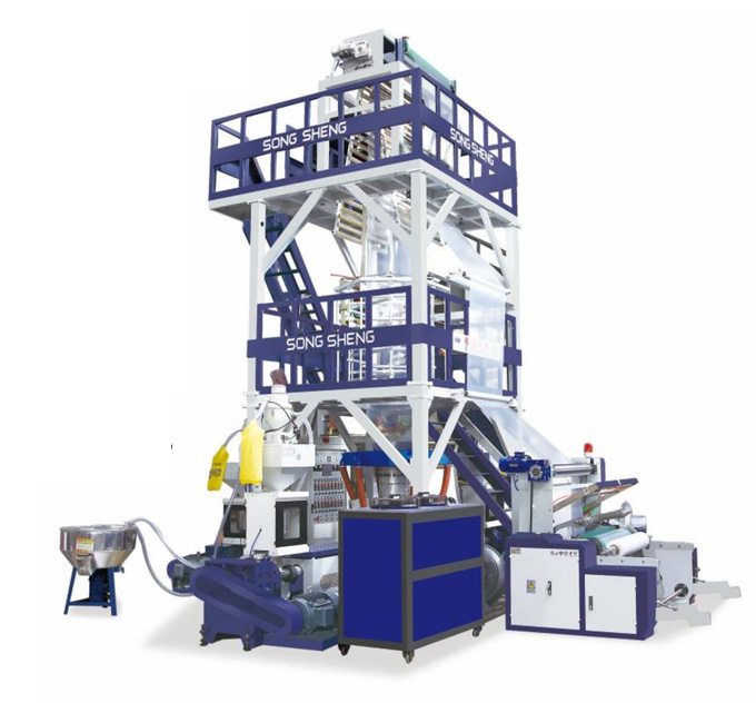 SS-GS-3L系列高速ABC三層復(fù)合共擠吹膜機